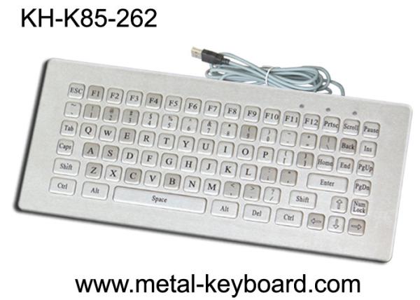 Quality Mini Size Water Resistant Industrial Computer Keyboard Rugged 85 Keys Customized Layout for sale