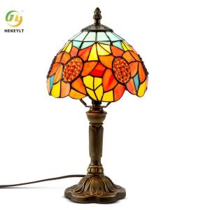 China 20*37CM Glass Mushroom Highstand Upholstery Ambient Light Bedside Reading Book Light on sale