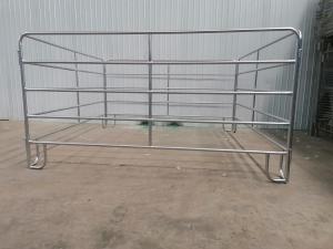 China Livestock Cattle 1.6m Metal Farm Gate Galvanized Steel Pipe Design on sale