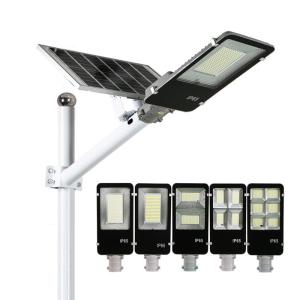 China 6500K 100 Watt IP65 Solar Powered LED Street Lights Integrated Pathway Lamp on sale