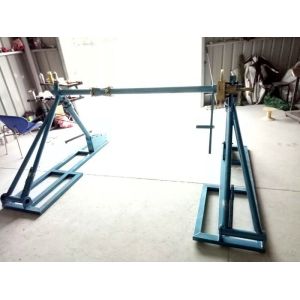 Wholesale 50 KN Rated Load Mechanical Cable Pulling Stand For Releasing Wire from china suppliers