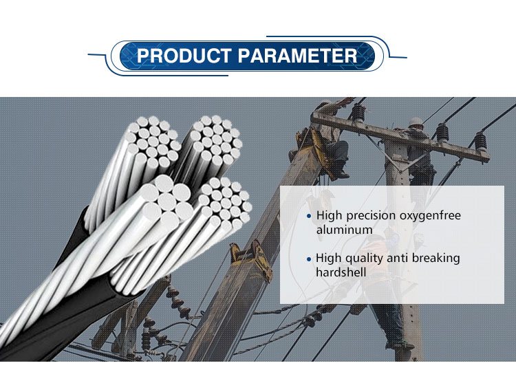 Tree Wire LV Aerial Bundle Cable 15KV 25KV 2 Layer 3 Layer ACSR Cables