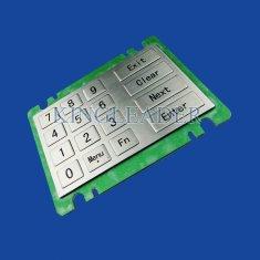 Ruggedized Vandal-Resistant Metal Numeric Keypad With 16 Large Metal Keys For Vending Machine