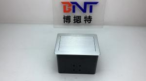Wholesale Aluminum Brushed Hydraulic Tabletop Pop Up Socket/Desktop Power Outlets with Bottom Interface Plug from china suppliers