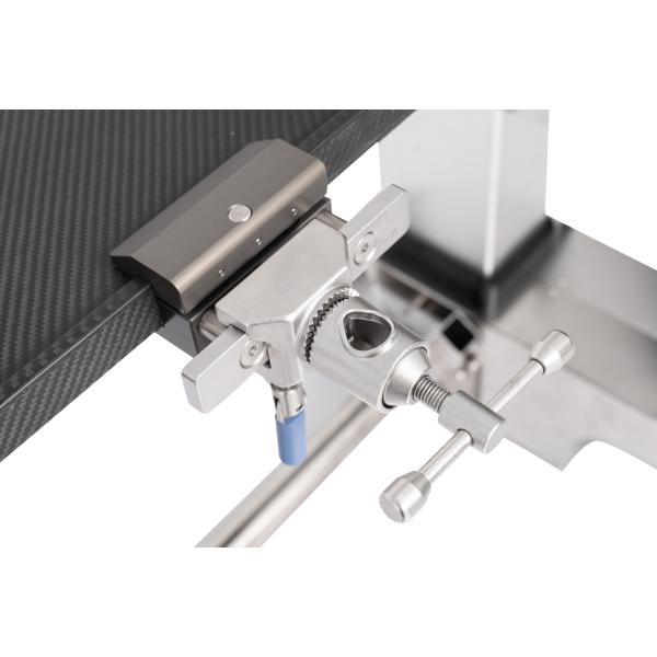 Load Capacity Carbon Fiber Electric Hydraulic Surgery Table with 360° Rotating Tabletop