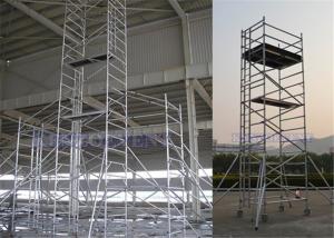 Wholesale Alloy Aluminium Mobile Tower Scaffold Lightweight Scaffold Tower Platform 272kg Load Capacity from china suppliers
