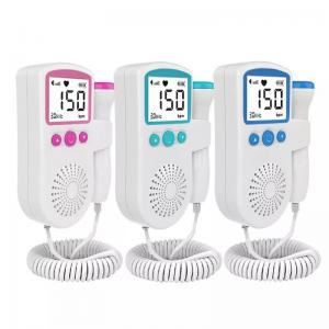 China Portable 	Fetal Doppler Heart Monitor Baby Pocket Doppler Monitor For Pregnancy on sale