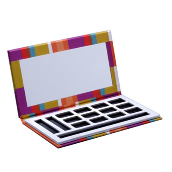 4C Cosmetic Gift Box Packaging Sliding / Match With Paper Palette