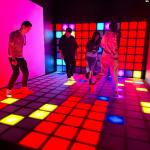 Jumping Game LED Dance Floor Tile Interactive Game Super Grid