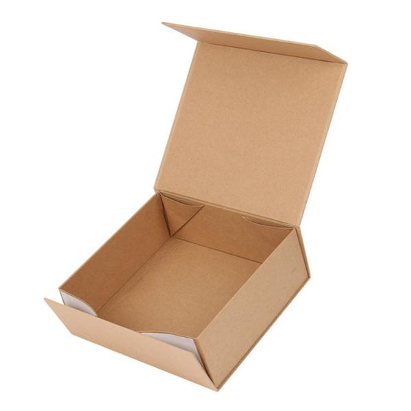 Luxury Collapsible Magnetic Closure Folding Paper Packaging Rigid Cardboard Gift Boxes Custom Recycled Kraft Paper