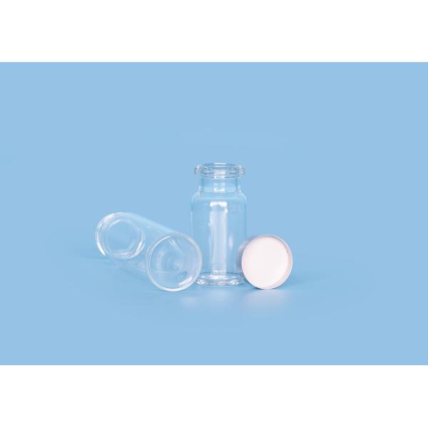 Borosilicate Aluminum Cap Amber Silkscreen Injection Glass Vials