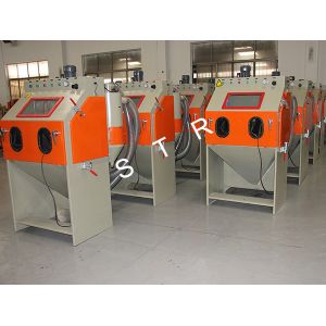 Dustless Mold Dry Blasting Cabinet Automatically Industrial CE ISO Certified