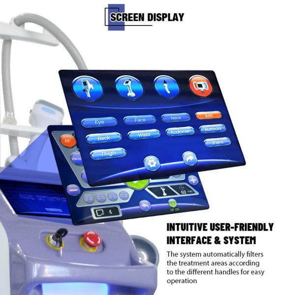 2.4 LCD Screen Infrared Laser Slimming Machine / Roller Vacuum Machine With Adjustable Pulse