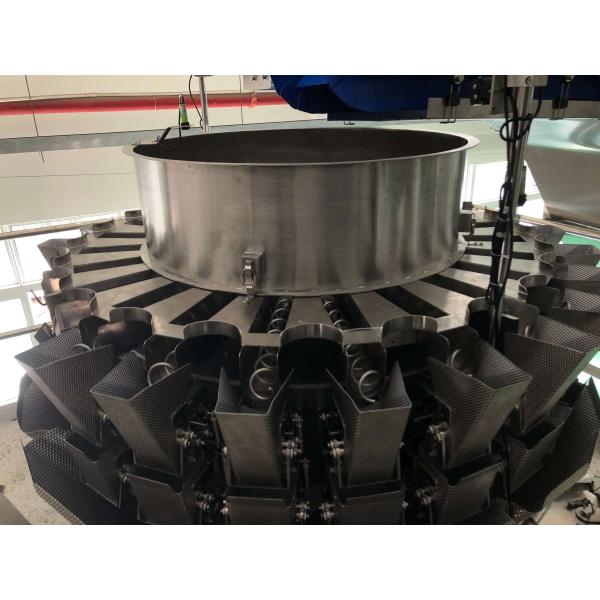 Screw Multi Head Combination Weigher 32 Heads Mixed Juicy Pet Food SUS304
