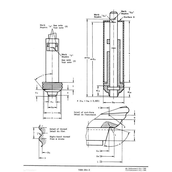 E27 Lampholder gauges | "GO" Gauge For Lampholder E27 | 7006-25A-2