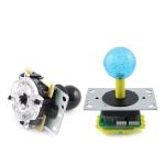 Micro Switch Way Arcade Game Machine Joystick Red / Yellow / Green Color