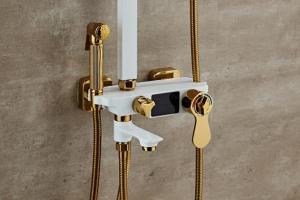 Wholesale SUS314 Thermostatic Shower Faucet Controlled Taps Concealed Mounted from china suppliers