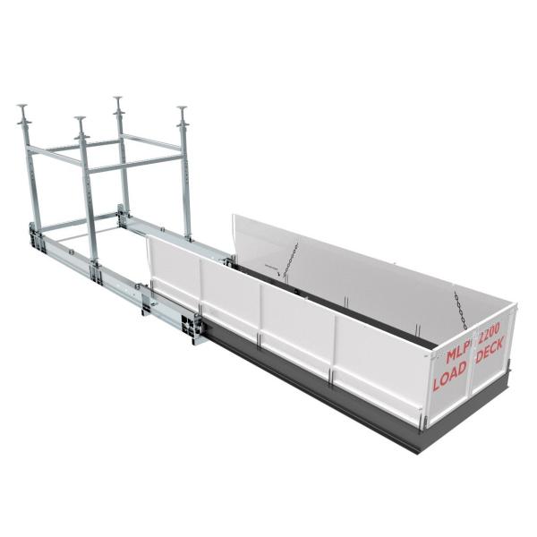 Foldable Adjustable Load Deck Platform Construction Retractable Container
