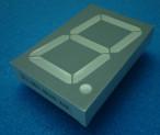 Green Color Single digit 2.3 inch 7-segment diplay