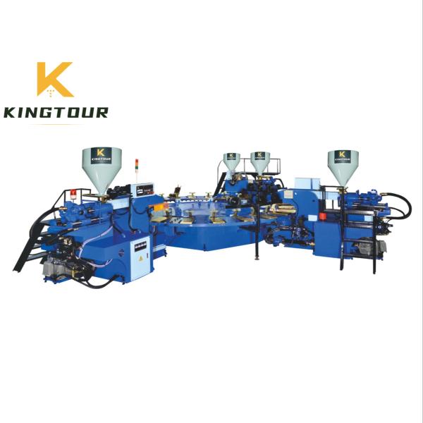 12 Station Rotary Injection Molding Machine 18500W PVC TPU TR TPR Injection Moulding Machine