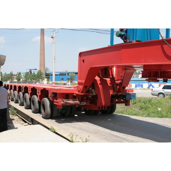 Max Payload 3000ton Goldhofer Modular Trailer Type Hydraulic Lowering Trailer