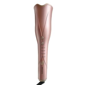 Evenly Heating LED Display ROHS 280mm Automatic Curling Iron Spiral