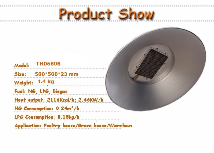 Energy Saving Poultry Brooder Heater LPG NG Biogas Gas Poultry Brooder Equipment