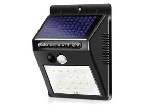 China 20 LED Motion Sensor 4000mah Solar LED Garden Lights on sale