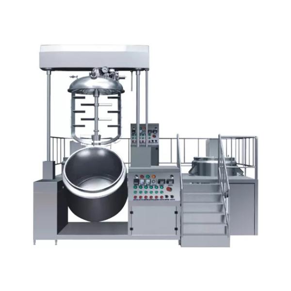 Stable 7.5KW Vacuum Emulsifier Homogenizer Mixer For Cosmetics