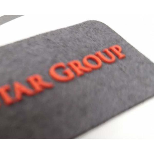 High Density Silicone Unique Iron On Patches Felt Fabric Labels Custom Logo Printing