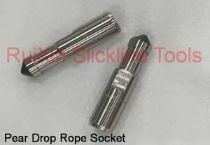 Wholesale 2.5 Inch Pear Drop Rope Socket Wireline Slickline Tools Pear Shaped from china suppliers