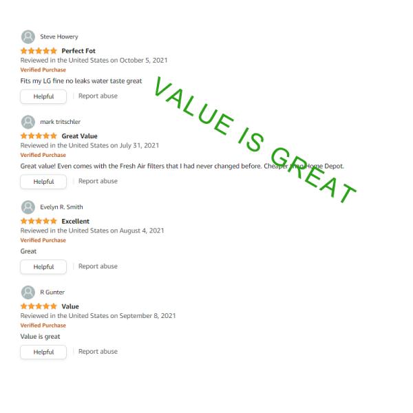 Household Pre-Filtration Compatible Replacement for LT500P Refrigerator Water Filters