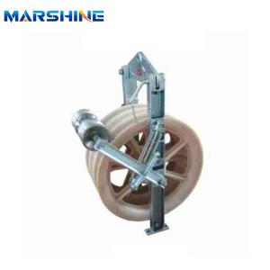 Grounding Roller Stringing Block With Anti-Static Aluminum Alloy Cable Block