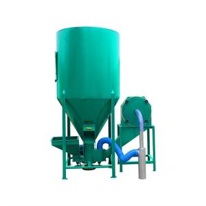 Wholesale 3kw Poultry Feed Mixing Machine Mini 1 Ton Feed Mixer Anti Erosion from china suppliers
