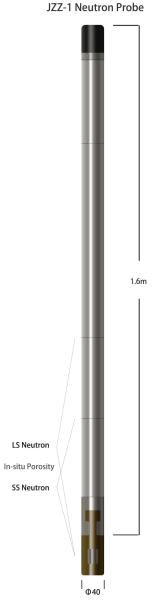 Quality Plutonium Beryllium Source Compensated Neutron Probe for sale