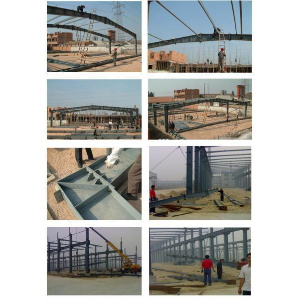 Q235 / Q345 Workshop Steel Structure Metal Structure Buildings Environmentally Friendly