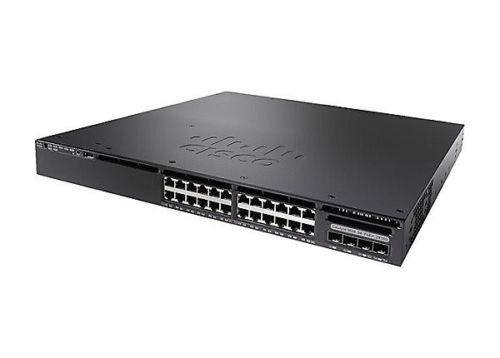 Quality WS-C3650-24PS-E Catalyst 3650 Switch Cisco Catalyst 3650 24 Port PoE 4x1G Uplink IP Services for sale