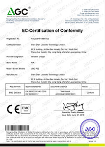 AKE Technology Ltd Certifications