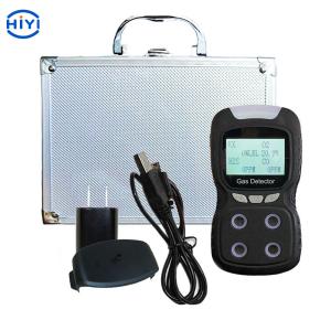 Wholesale H2S O2 CO EX 4 In 1 Multi Gas Detector IP65 USB Rechargeable Buzzer Alarm from china suppliers