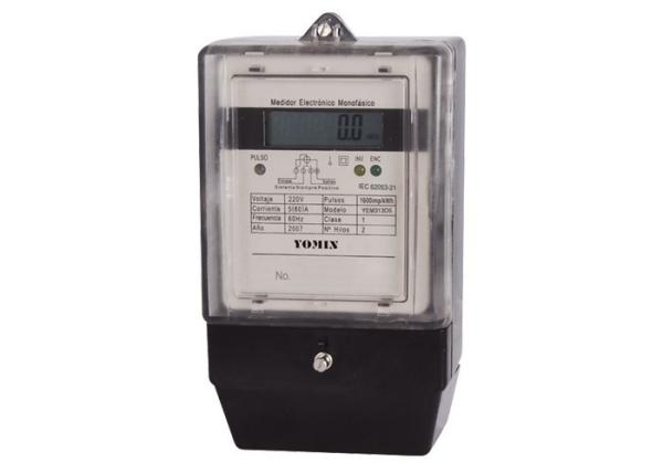 Quality Home Use 1P2W Electronic Energy Meter , Smart Watt Hour Meter for sale