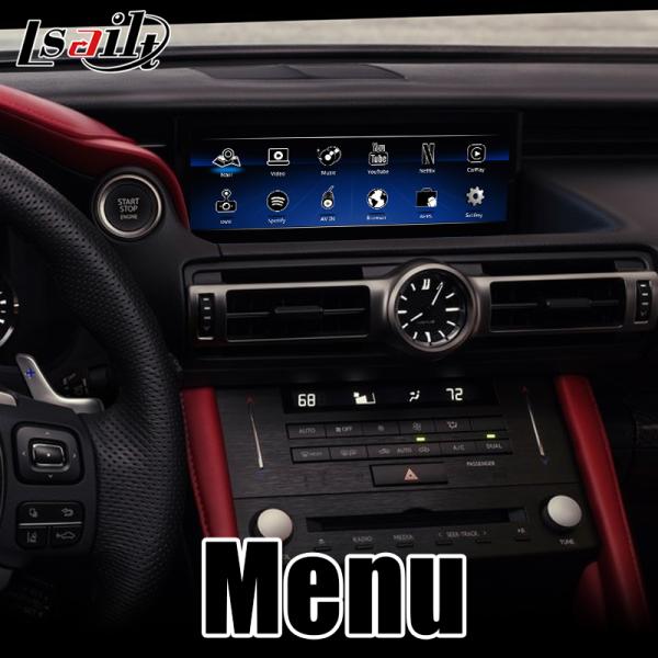 PDI Android 9.0 Lexus Video Interface for IS LX RX with CarPlay , Android Auto,NetFlix for RC300h 2013-2021 RCF