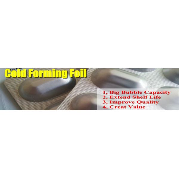 Cold Forming Blister Packaging Materials Aluminum Foil Blister Packing Material