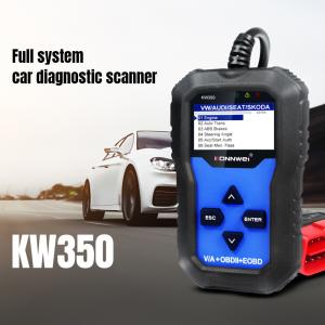 Wholesale Konnwei KW350 ABS Airbag VAG Full System diagnostic scanner with CE FCC from china suppliers