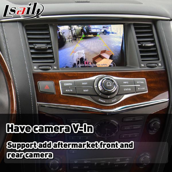 Lsailt Wireless Android Auto Carplay Interface For Infiniti QX80 2013-2017