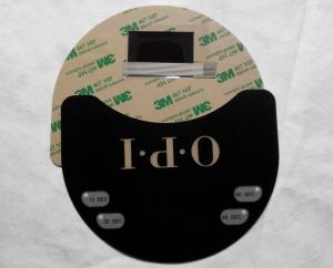 China Tactile Membrane Switch with Metal Domes and LEDs MD25203 on sale