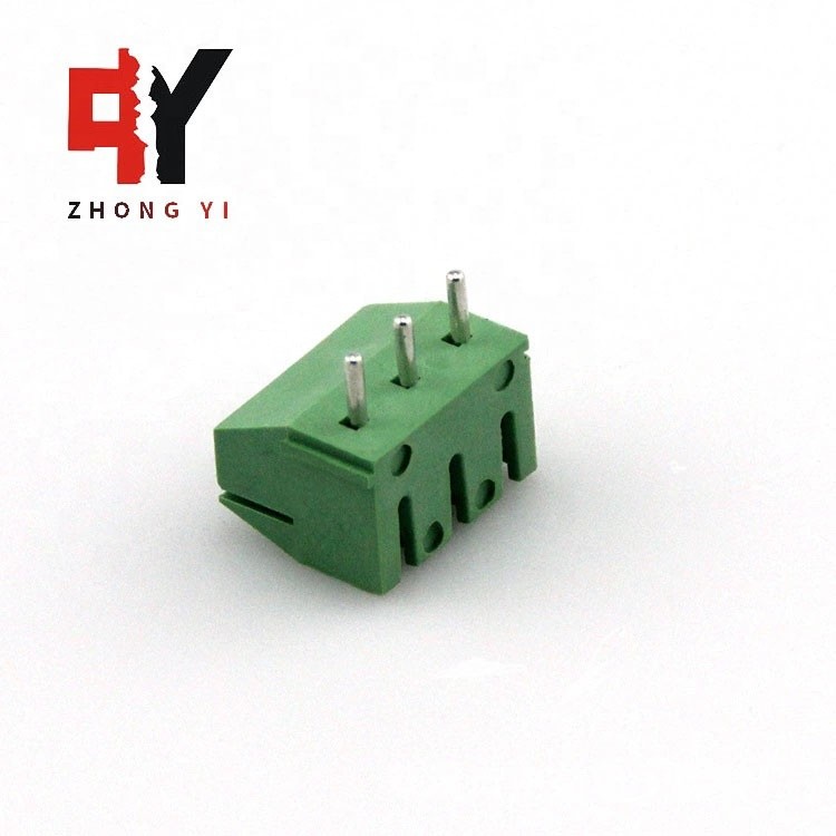 HQ350R 3 Poles Screw Terminal Block Connector 3.5mm/3.96mm Low Voltage