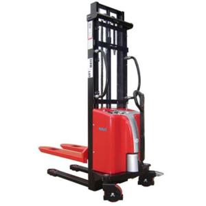 China 1000kg Load Hydraulic Warehouse Battery Pallet Stacker on sale
