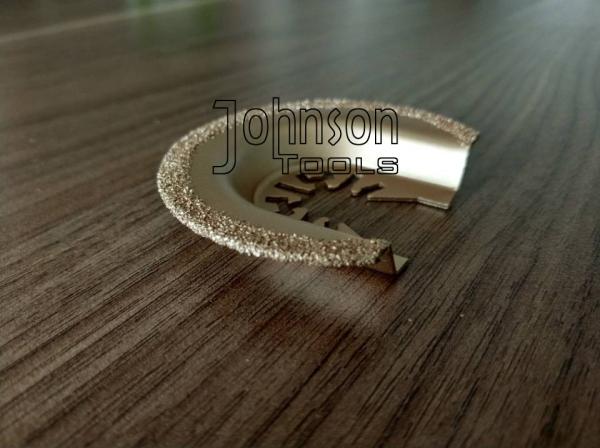 Quality 92mm Half Round Carbide Oscillating Multi Tool Blades / Reciprocating Saw Blades for sale