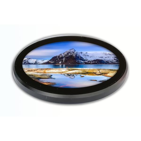Quality 3.4'' 800x800 IPS TFT LCD Circular Instrument Screen Round Video HDMI Input Board for sale