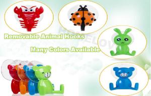 Wholesale Orange Plastic wall hanging hooks from china suppliers